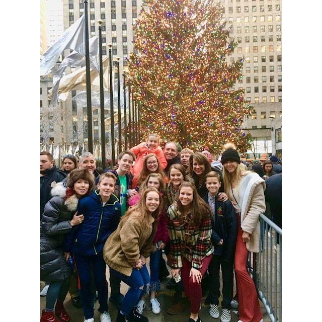 First Christmas together in NY with family