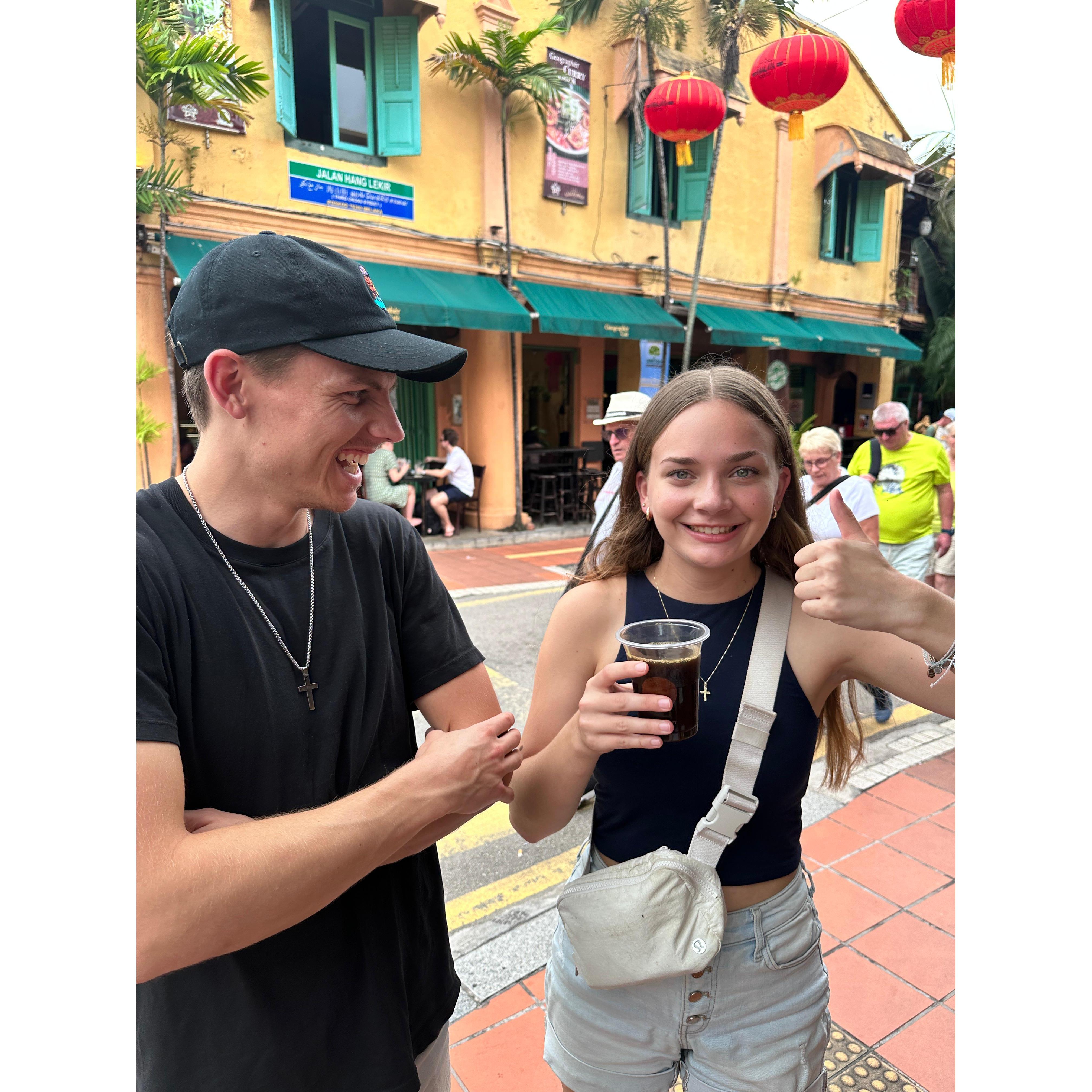 On our trip to Malaysia