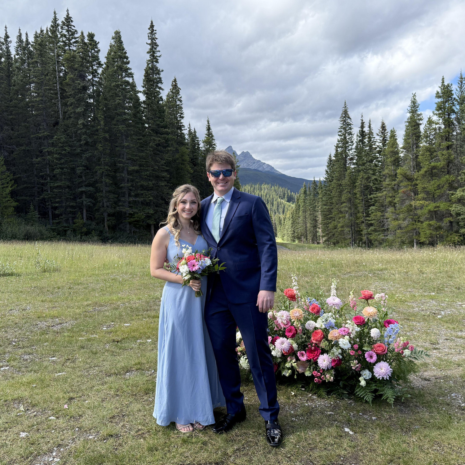 Attending friends' wedding at Norquay Ski and Summer Lodge, Banff, Canada