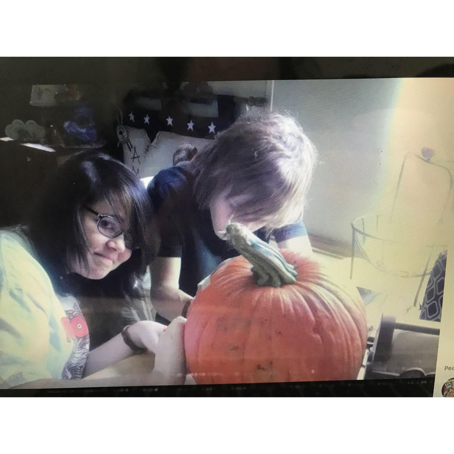 We both had truly exquisite hair. October 2013.