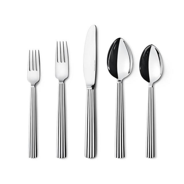 Georg Jensen Bernadotte 5-Piece Flatware Set Giftbox