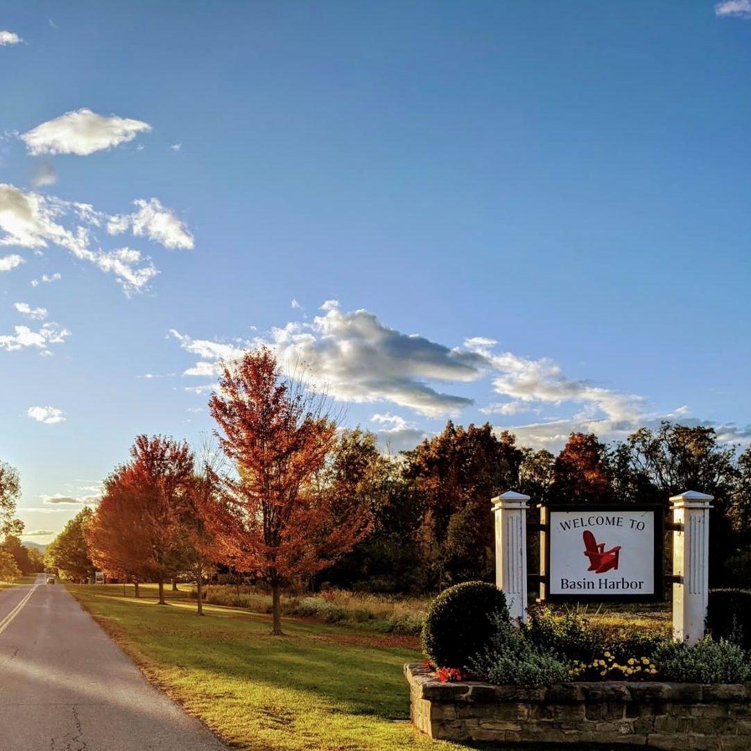Basin Harbor Resort Entrance