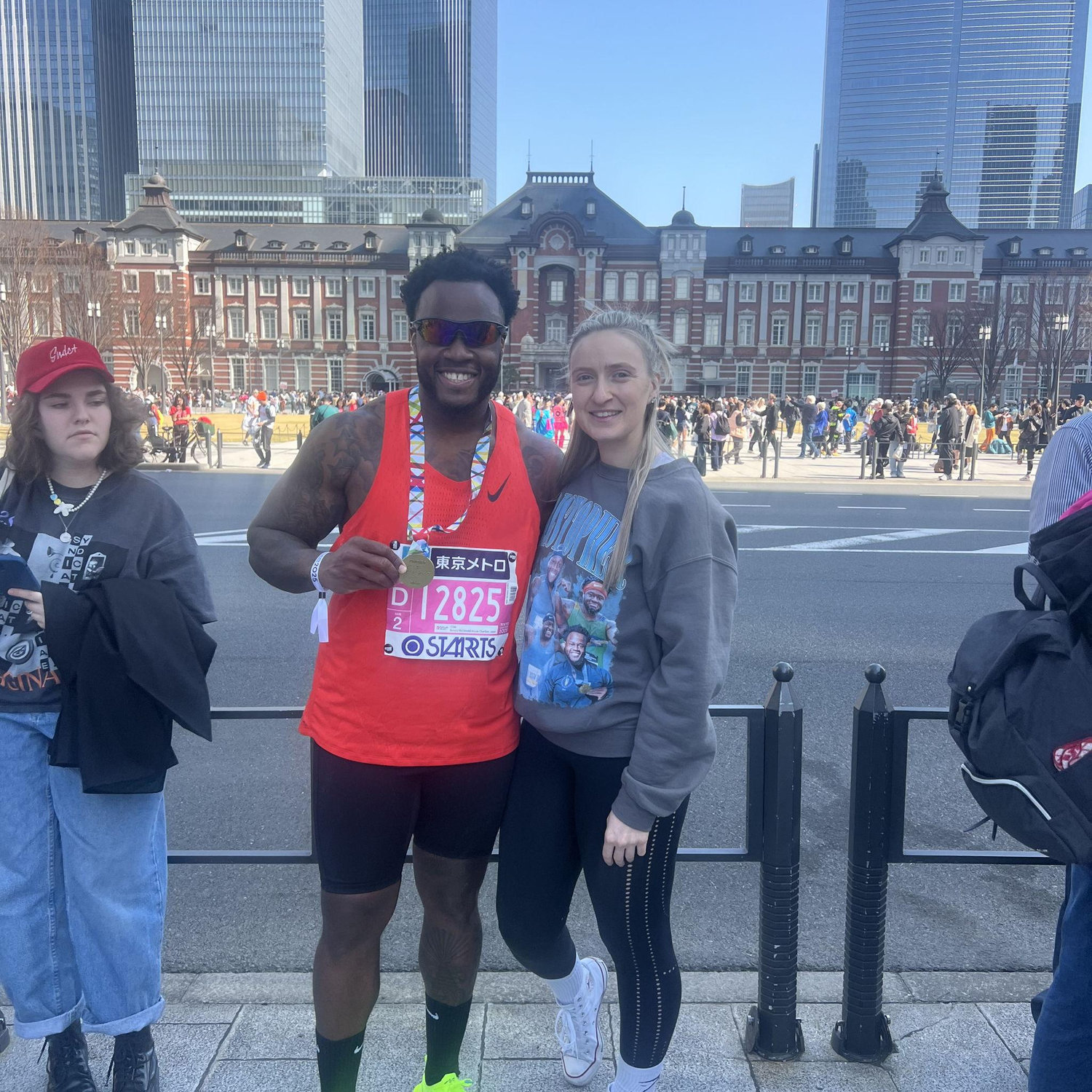 Jordan got to support Kris as he ran the Tokyo Marathon and achieved a new marathon personal best.