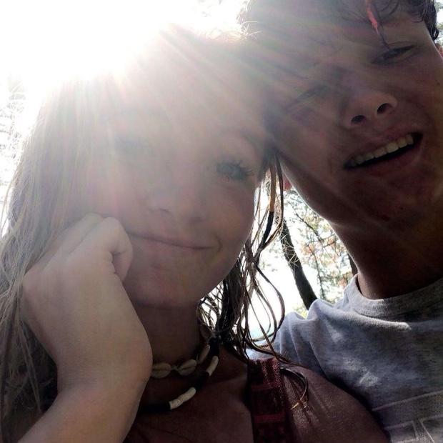 The first real photo we took when Cam came to CDA for the first time🤍