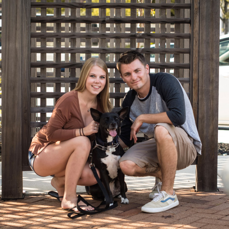 August 26, 2017 - Family photo while out exploring! Yay, self timer!