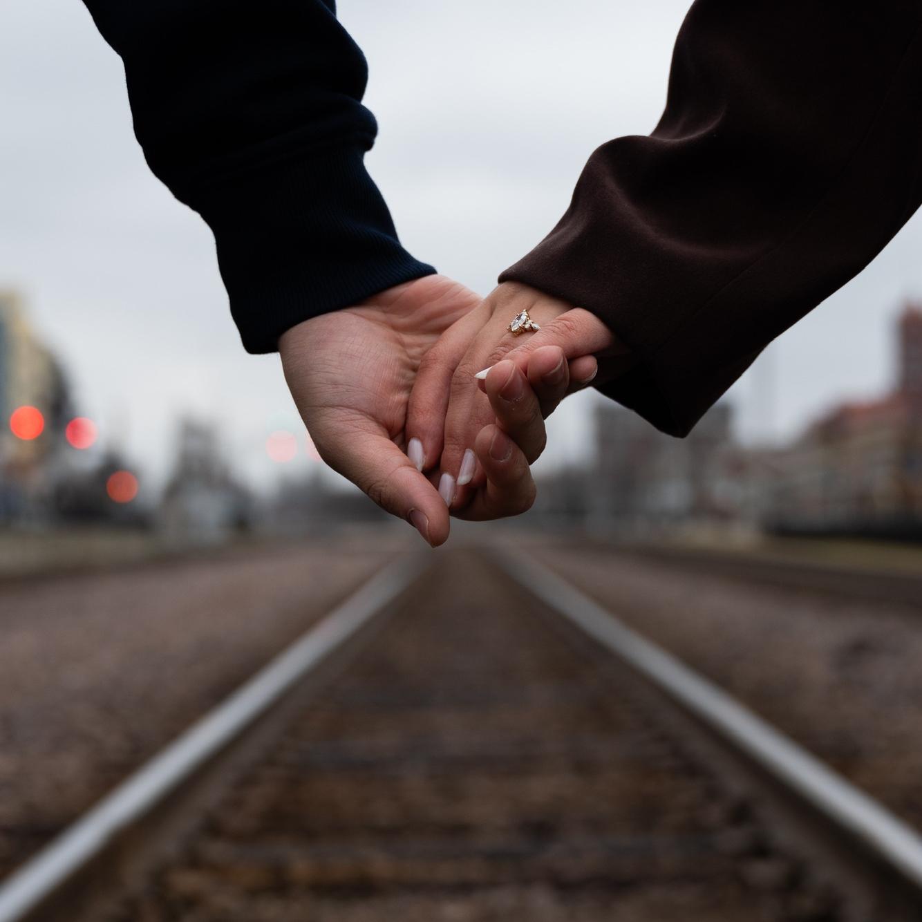 Gotta show off that ring