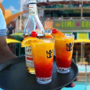 Drinks on our Honeymoon!