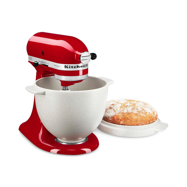 KitchenAid Ceramic Bread Bowl with Baking Lid KSM2CB5BGS