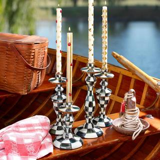 Courtly Check Candlestick