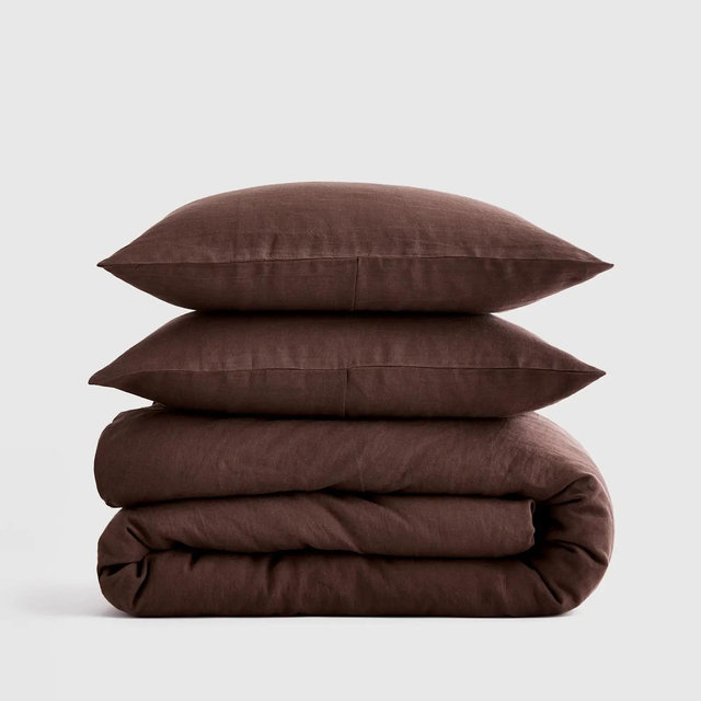 European Linen Duvet Cover Set - King/Cal King