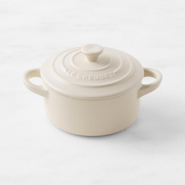 Le Creuset Stoneware Mini Round Cocotte, 8-Oz., Brioche