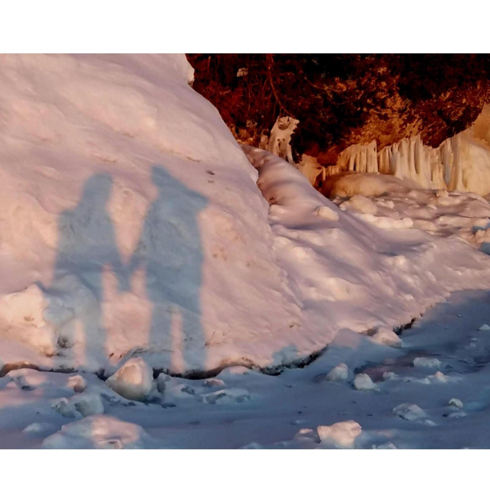 shadow selfie at Grand Island