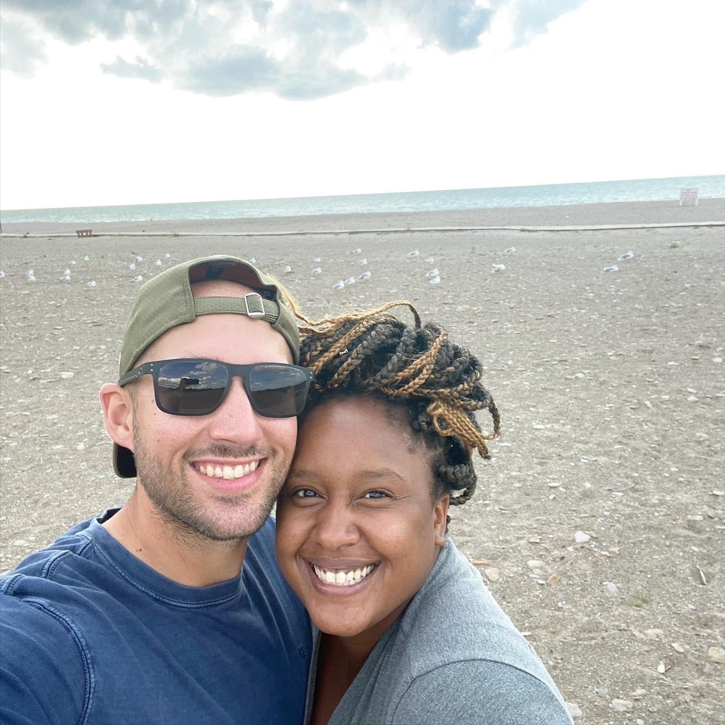Conneaut, Ohio actually has very beautiful beaches along Lake Erie's shore!