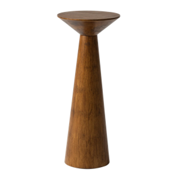 Wade Logan® Bozovich Solid Wood Pedestal End Table & Reviews | AllModern
