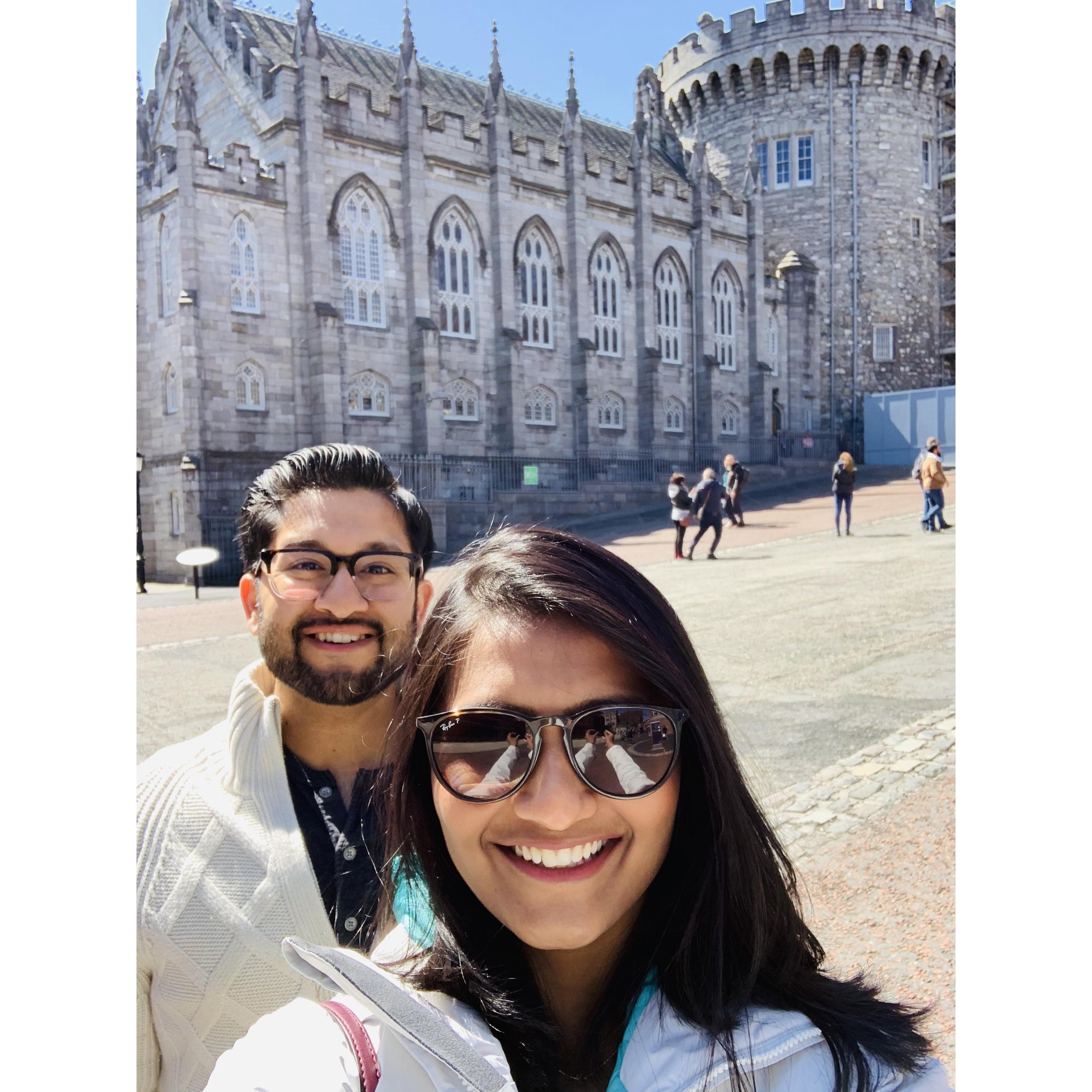 Exploring castles in Ireland!