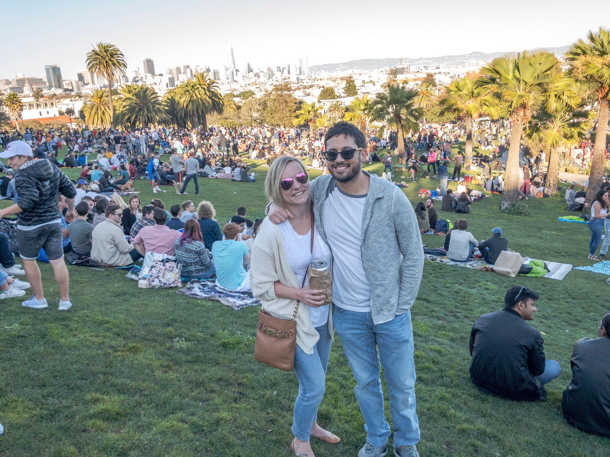 Mission Dolores Park in San Francisco