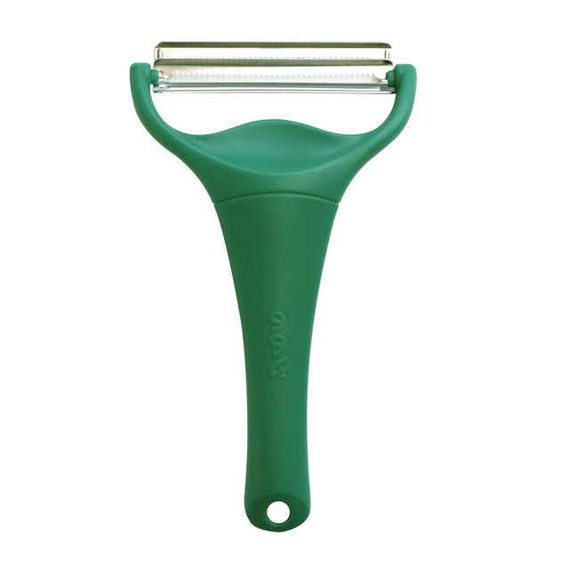 Nonoji MAX Cabbage Peeler and Shredder with Non-Slip Handle, Julienne, 2 Sharp Blades for Vegetable Peeling, Kitchen, Dark Green