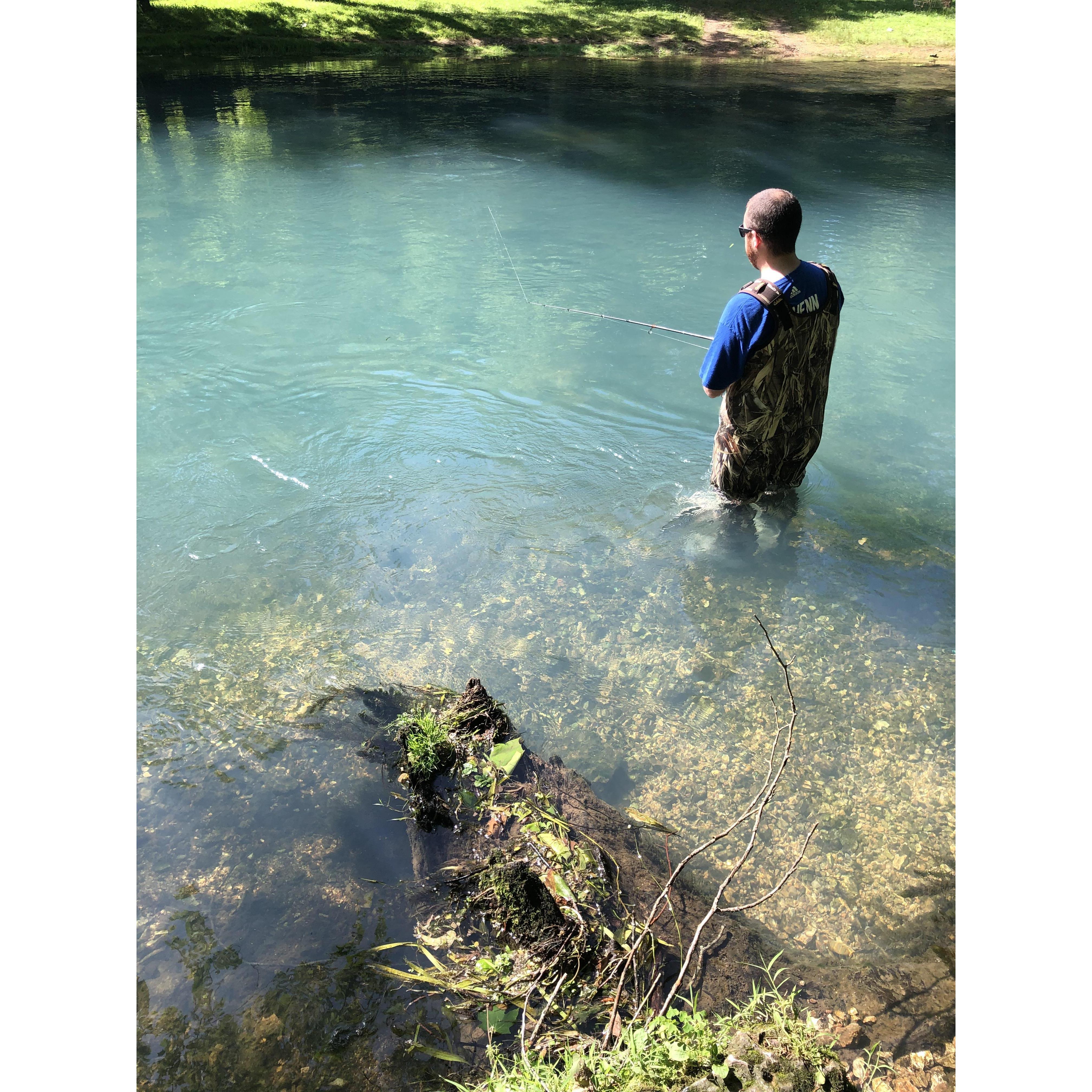 Fun day fishing!