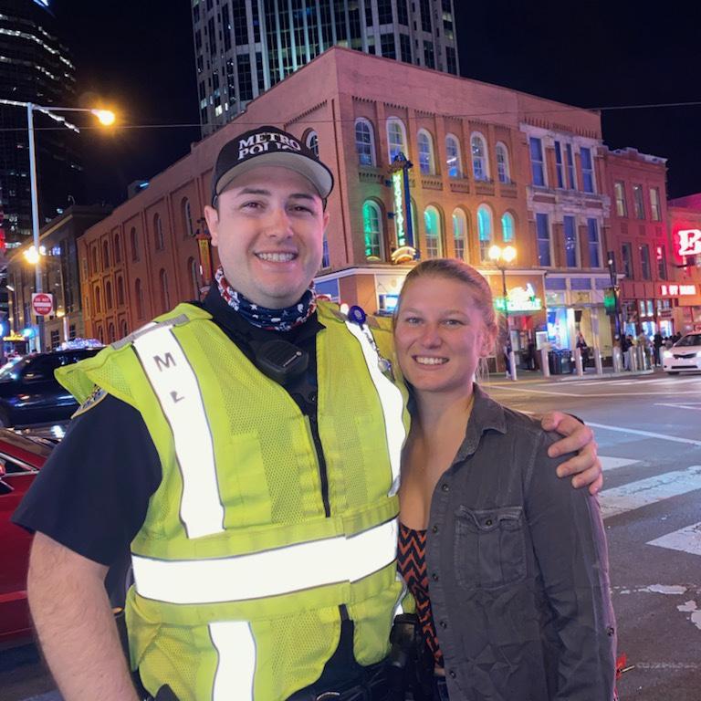 Our first (good) picture together. We started dating in May 2021.