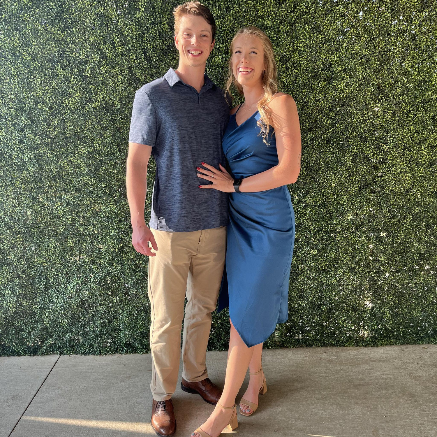 The first wedding we went to together