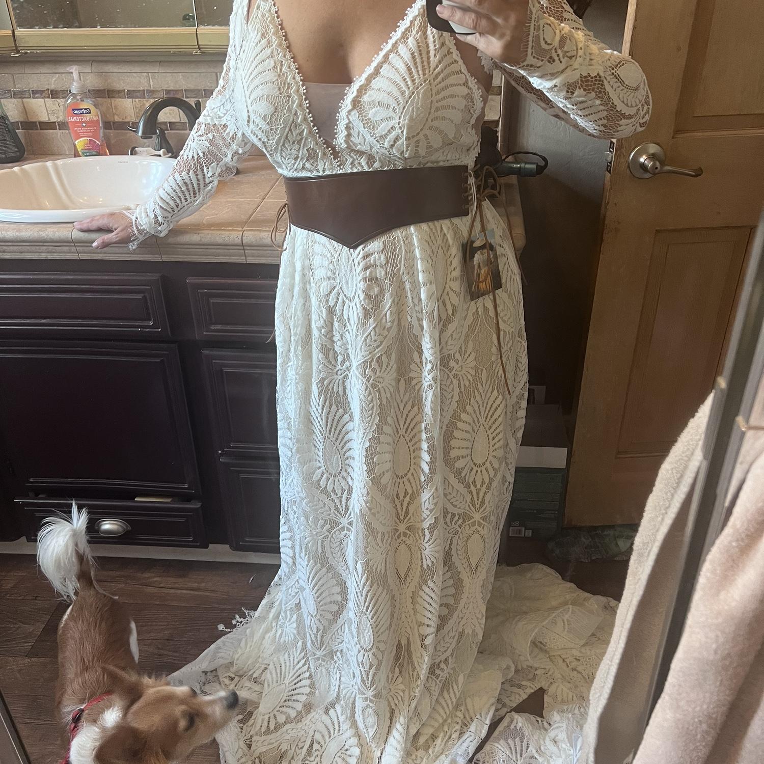 I order this Renaissance belt to wear with it to make it more my style