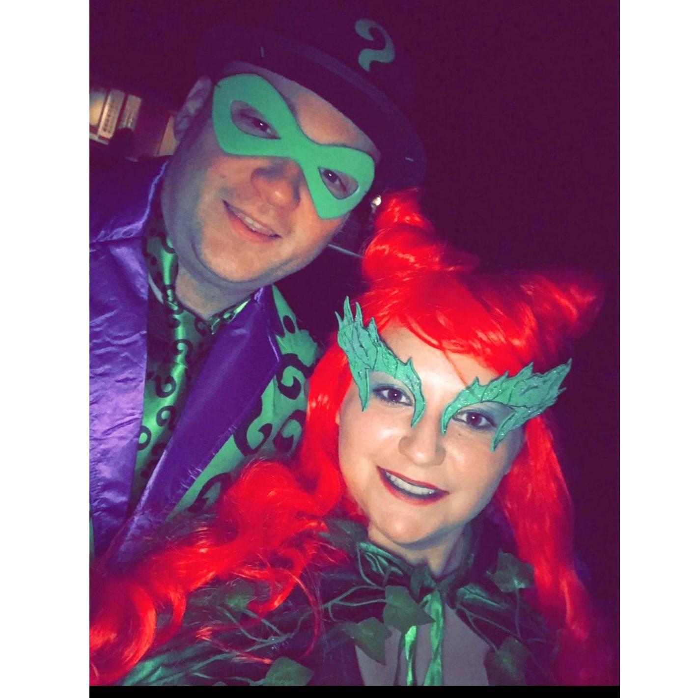 The Riddler and Poison Ivy!