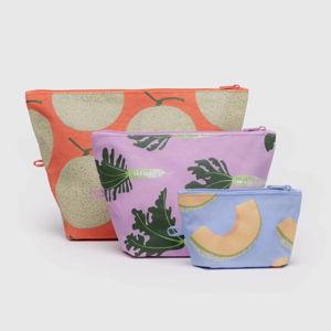 Go Pouch Set Japanese Produce - Baggu