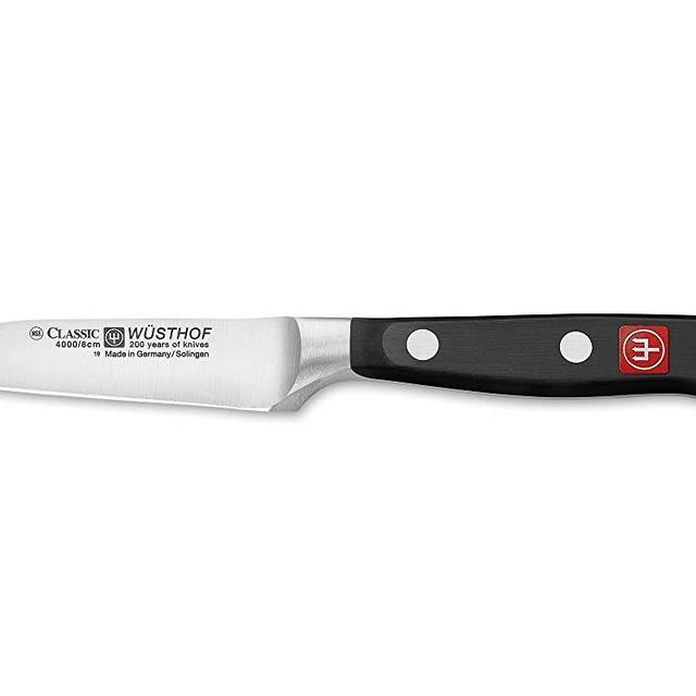 Wusthof Classic Paring Knife, One Size, Black, Stainless Steel
