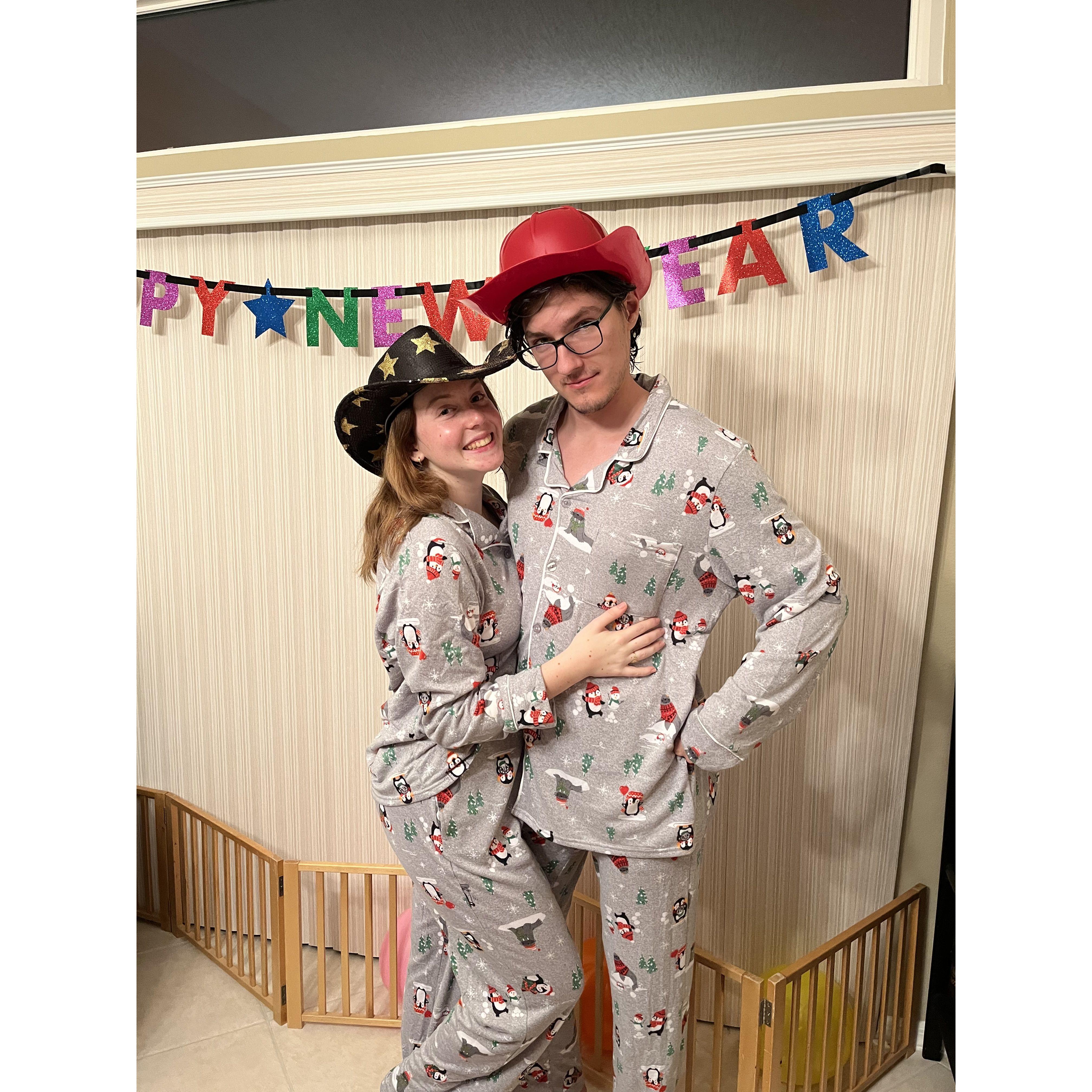 Dec. 31, 2022: Our first NYE together!