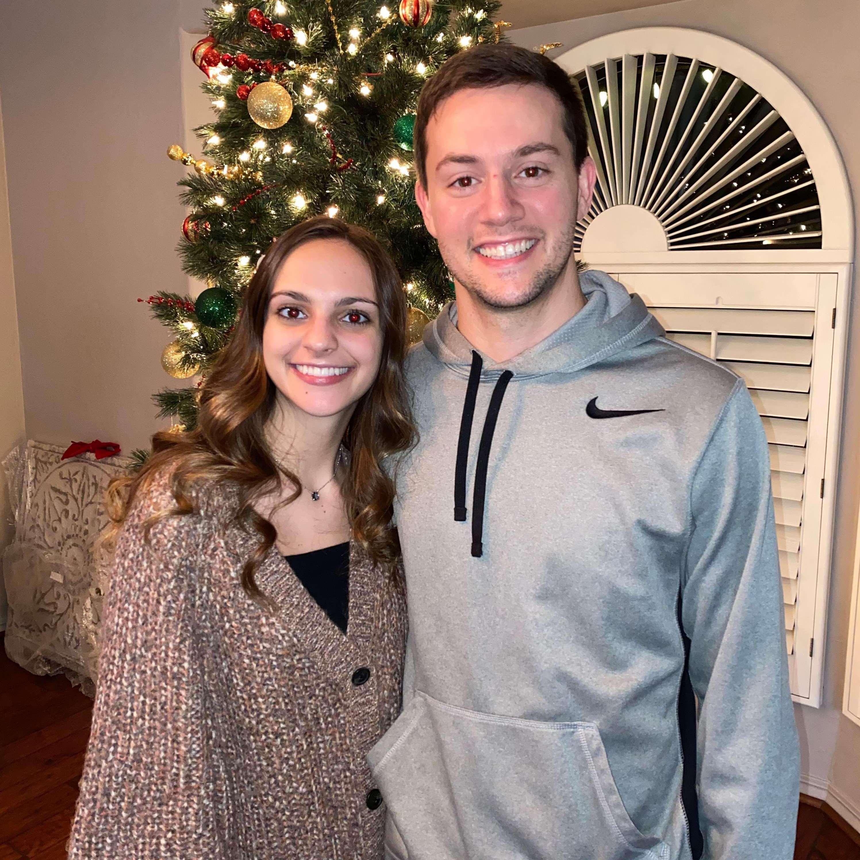 Our first Christmas together, and the day we both said "I love you" for the first time - December 25, 2019