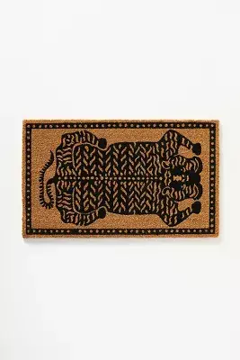 Tibetan Tiger Coir Printed Doormat