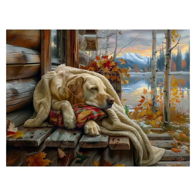 Sunsout Morning Nap 1000 pc Jigsaw Puzzle 77089