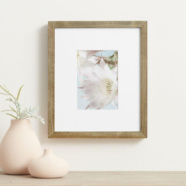 Wood Gallery Frame, 11"x13" (5"x7", 8"x10" Opening) - Grey