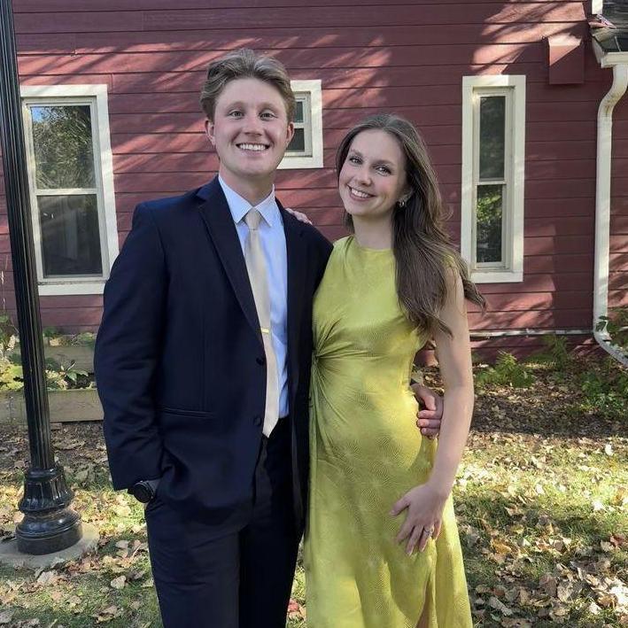 Wedding dates at a friend's wedding. September 2024.