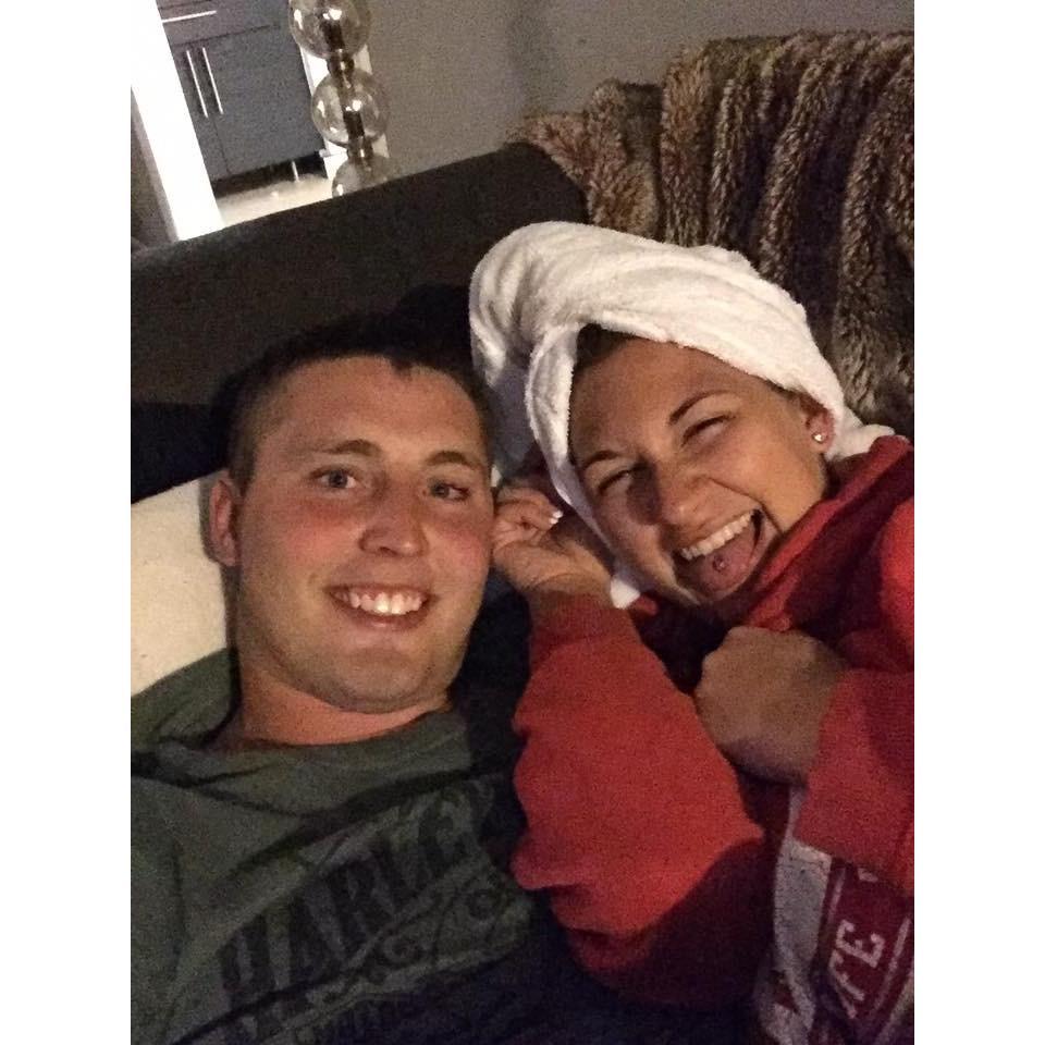 One of our first selfies together 2016