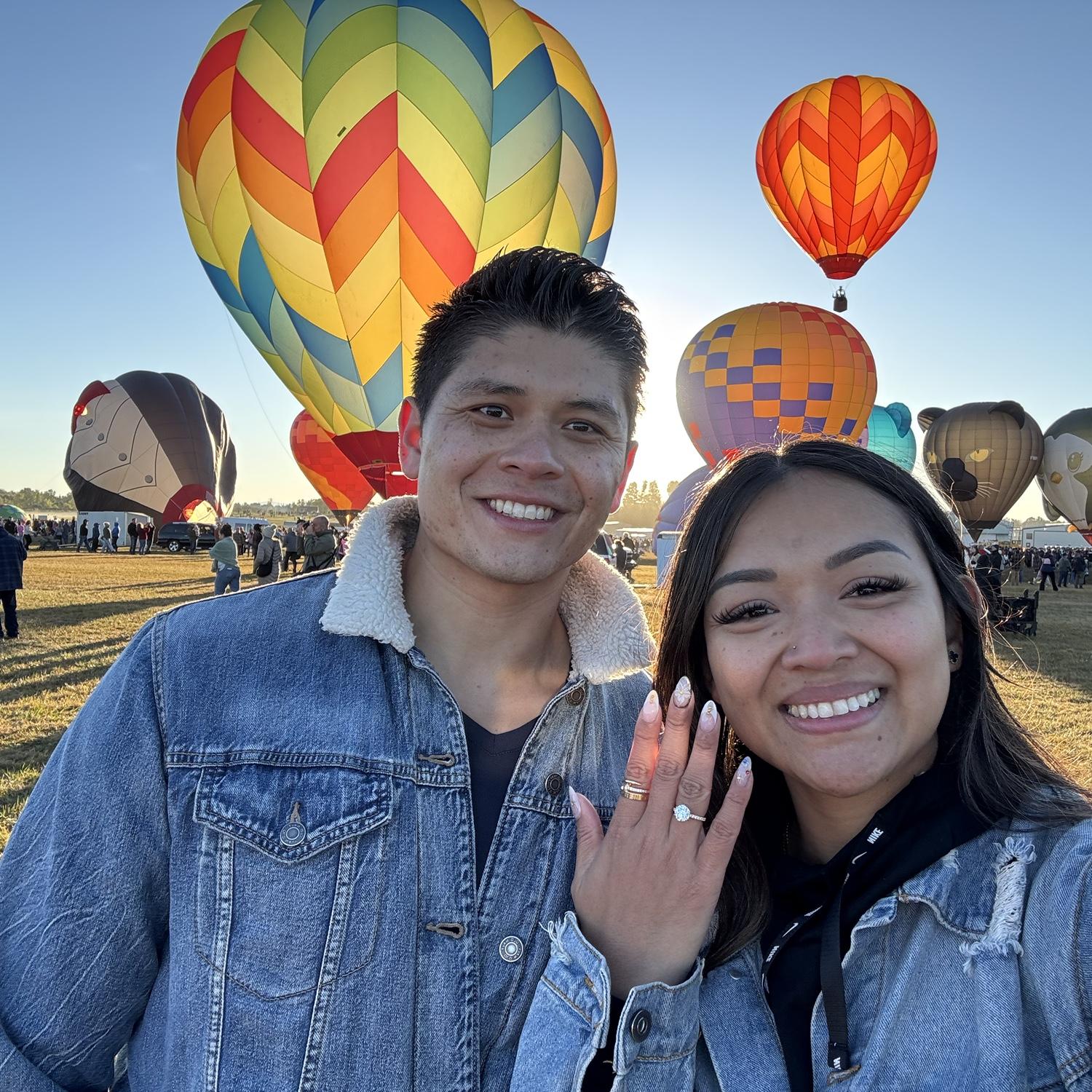 Pete proposed! 9.20.2025