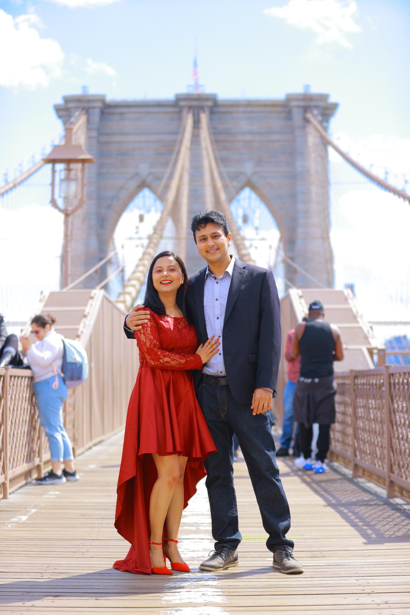 Pause, breathe and appreciate the city! Brooklyn bridge, my favorite place to be!