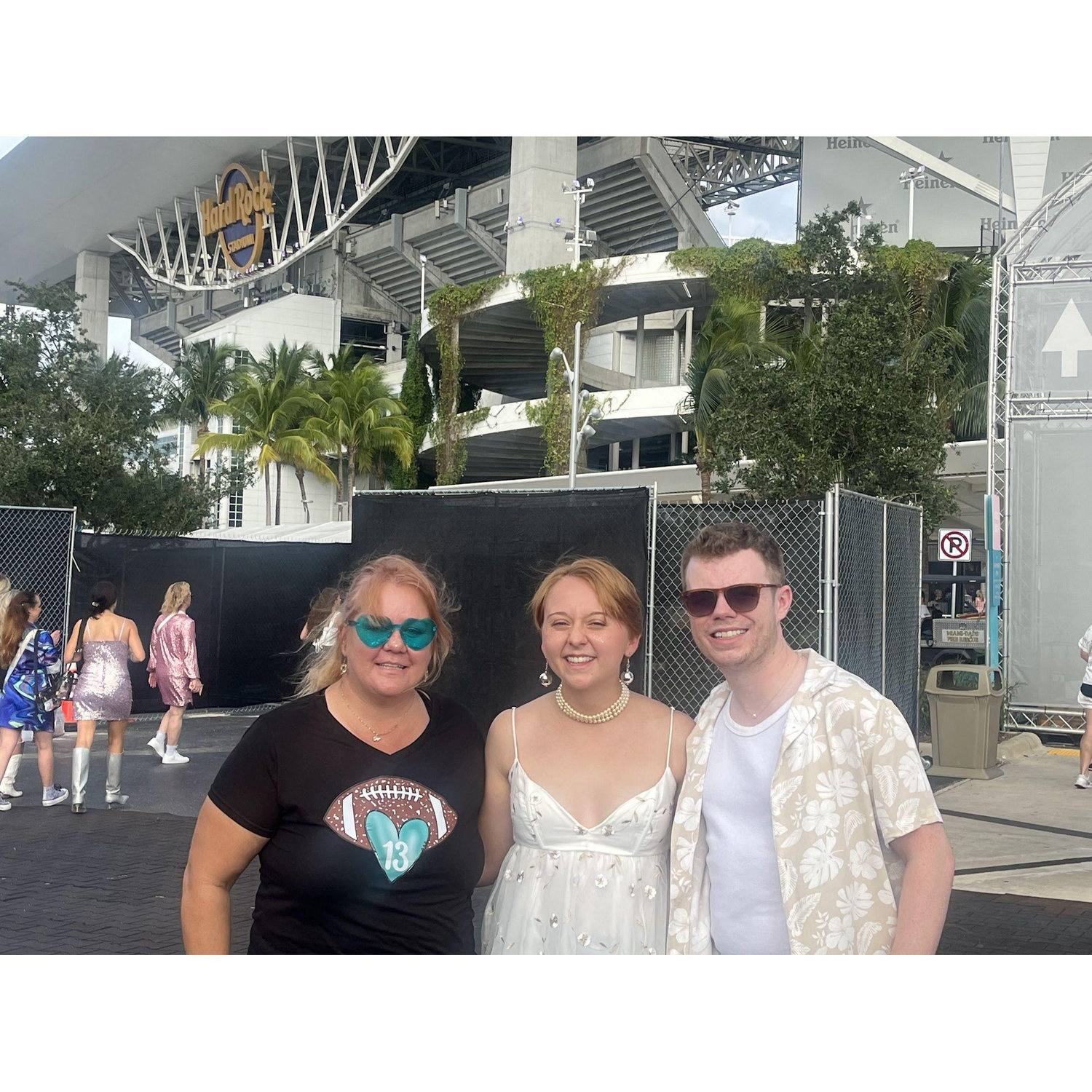 Seeing Taylor again (we might have a problem) to celebrate our engagement from the day before—best way to keep the magic going! 💍🎶