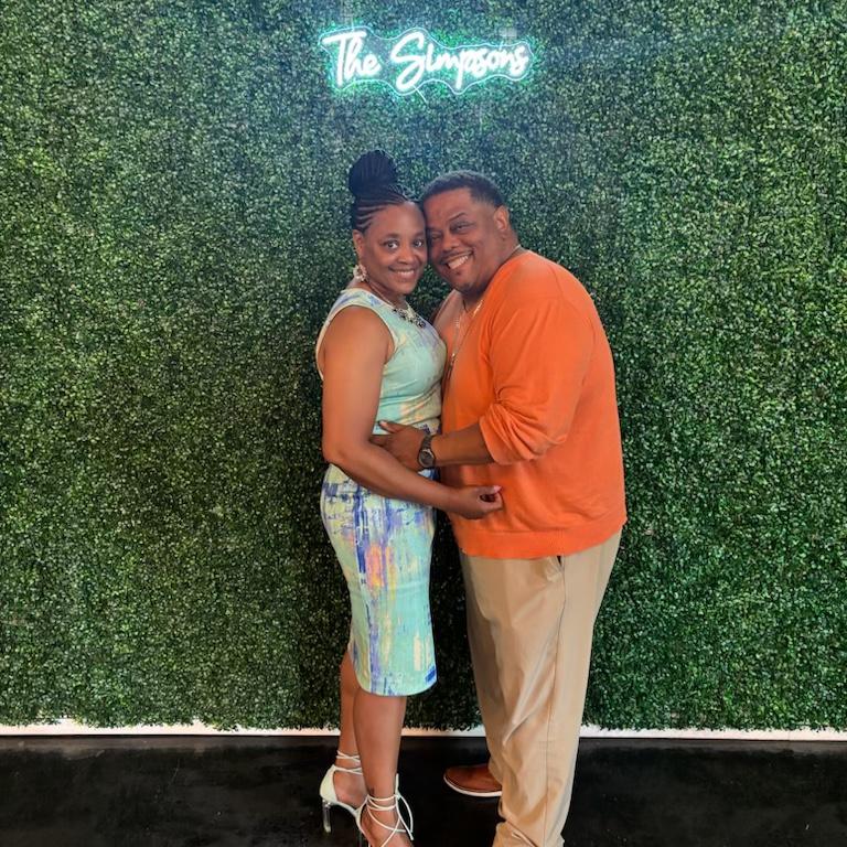 Celebrating love… Congrats to the Simpsons…. 55 Days and Counting for D&M….