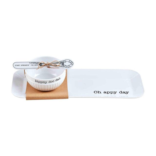 Outdoor Tray and Dip Set