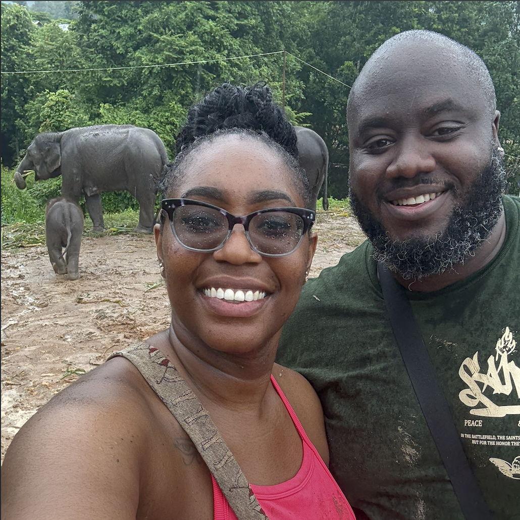 Still can't believe we went to an elephant sanctuary! #thailand2025