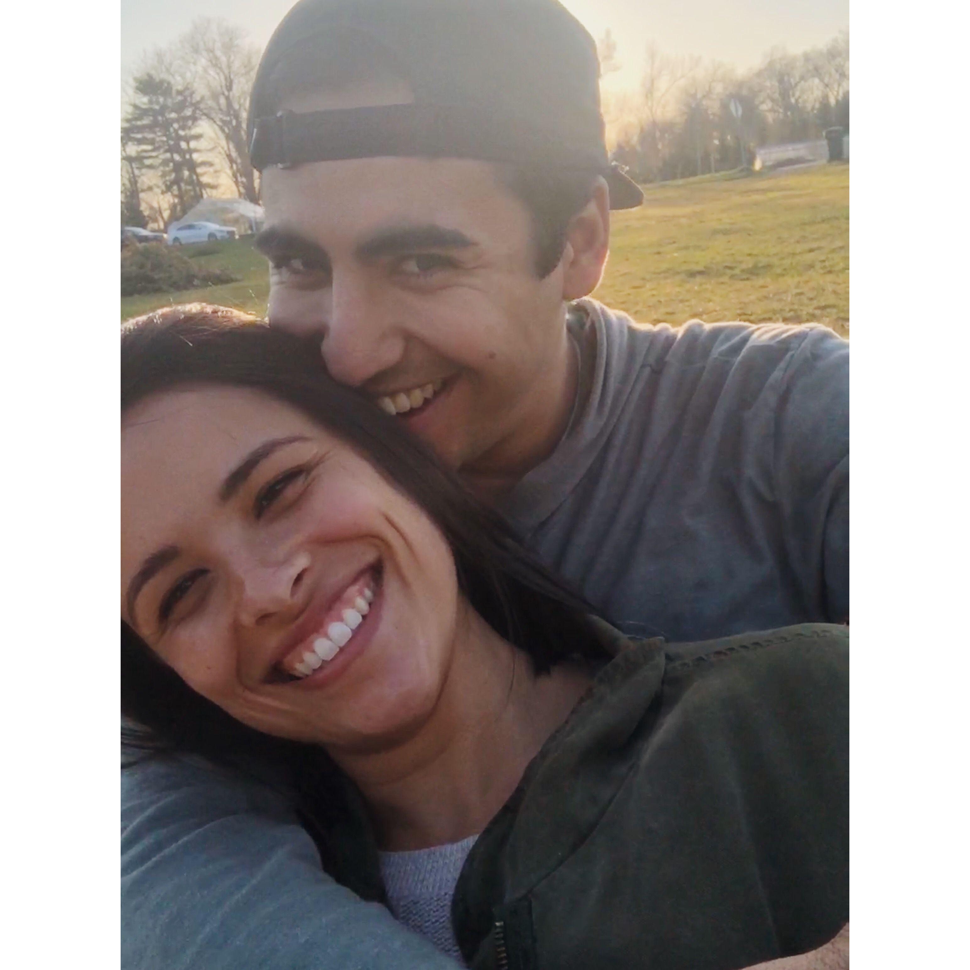 Our first anniversary