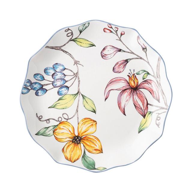 Juliska Floretta Dessert/Salad Plate