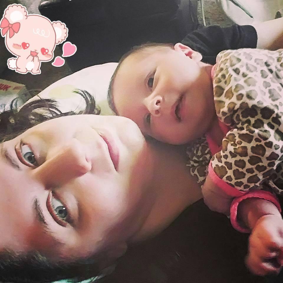 Molly and mom