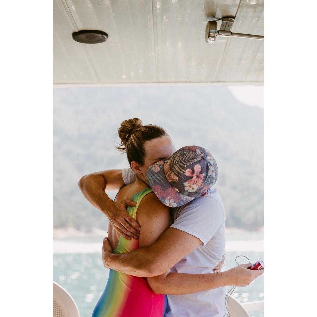 We give great hugs.