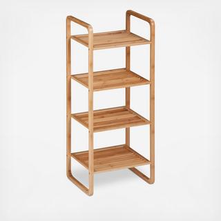 Kailua Bamboo 4-Tier Shelf