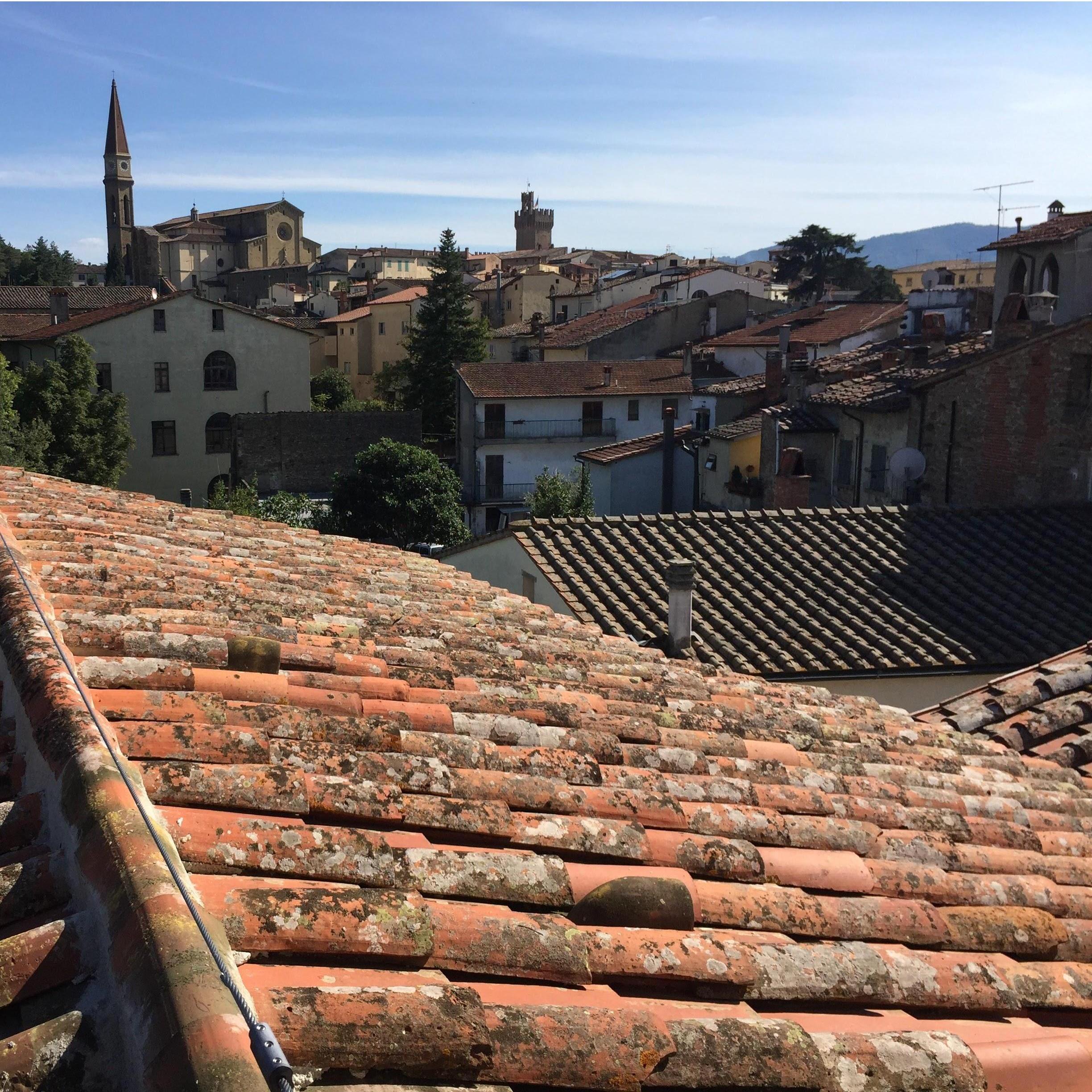 View of Arezzo, where we met studying abroad