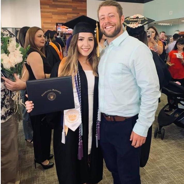 Allison's nursing school graduation (2019)