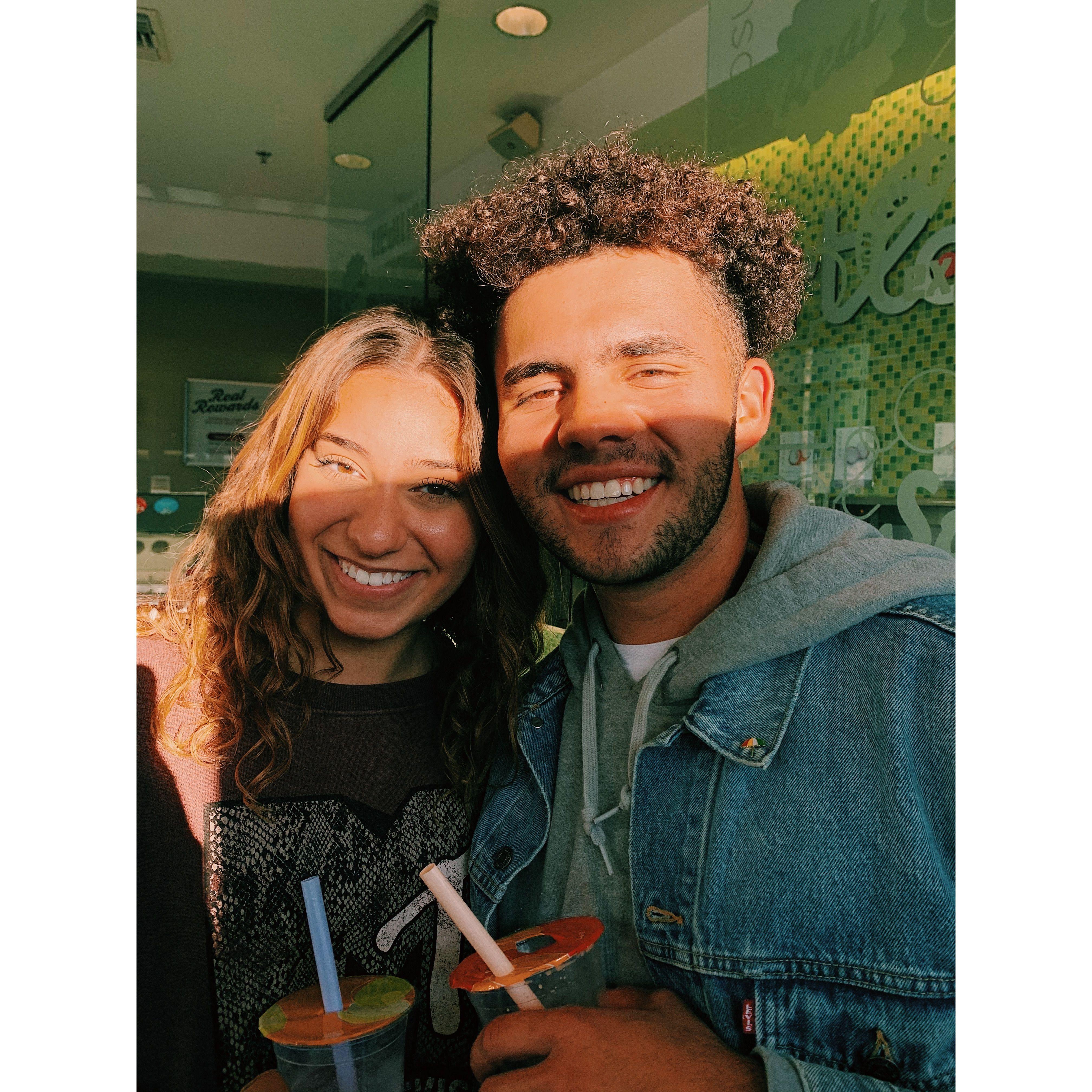 First pic together!!