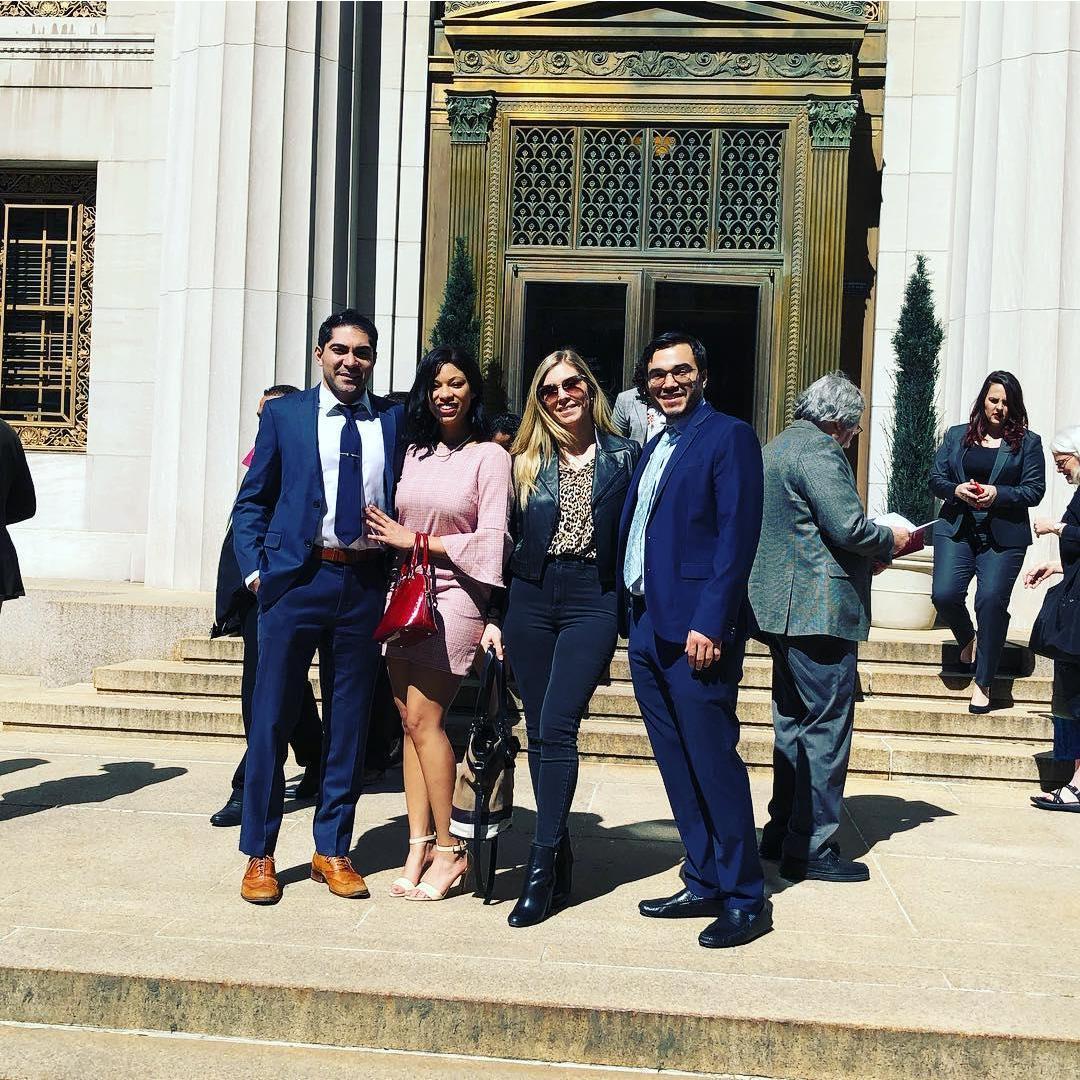 Ray's swearing in ceremony, 2018